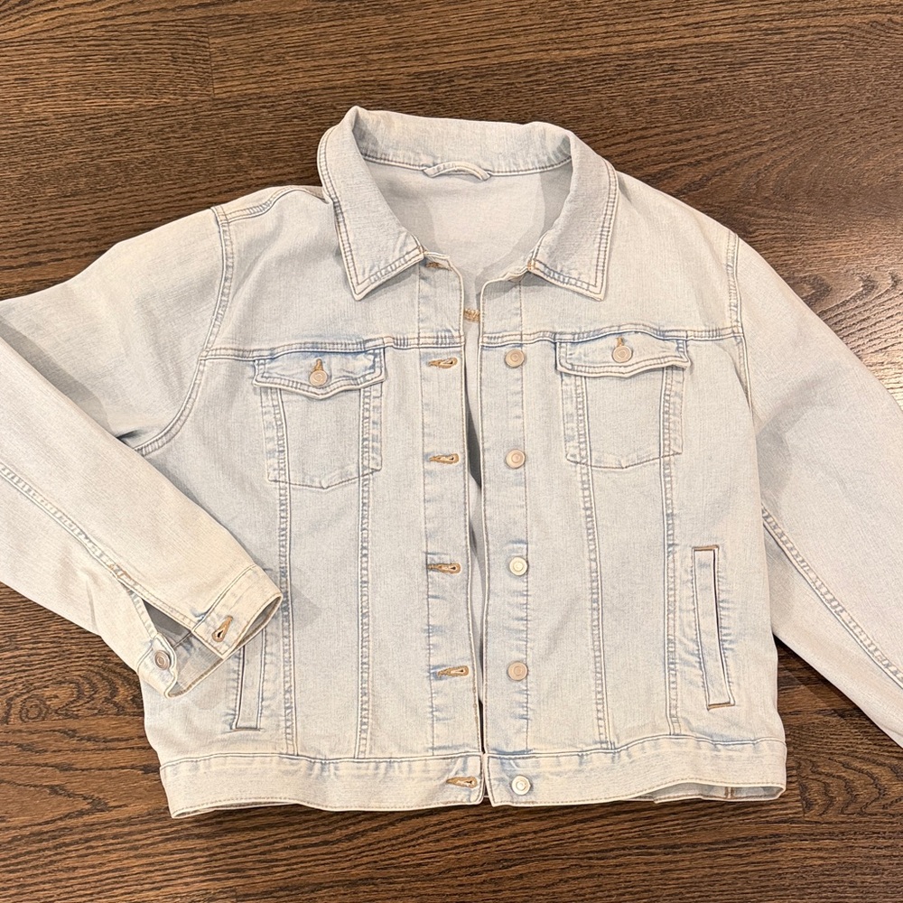 Light Wash Denim Jacket
